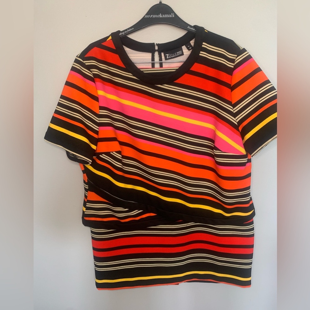 NWT NY&Co. 2 piece multi-color set XXL top and skirt